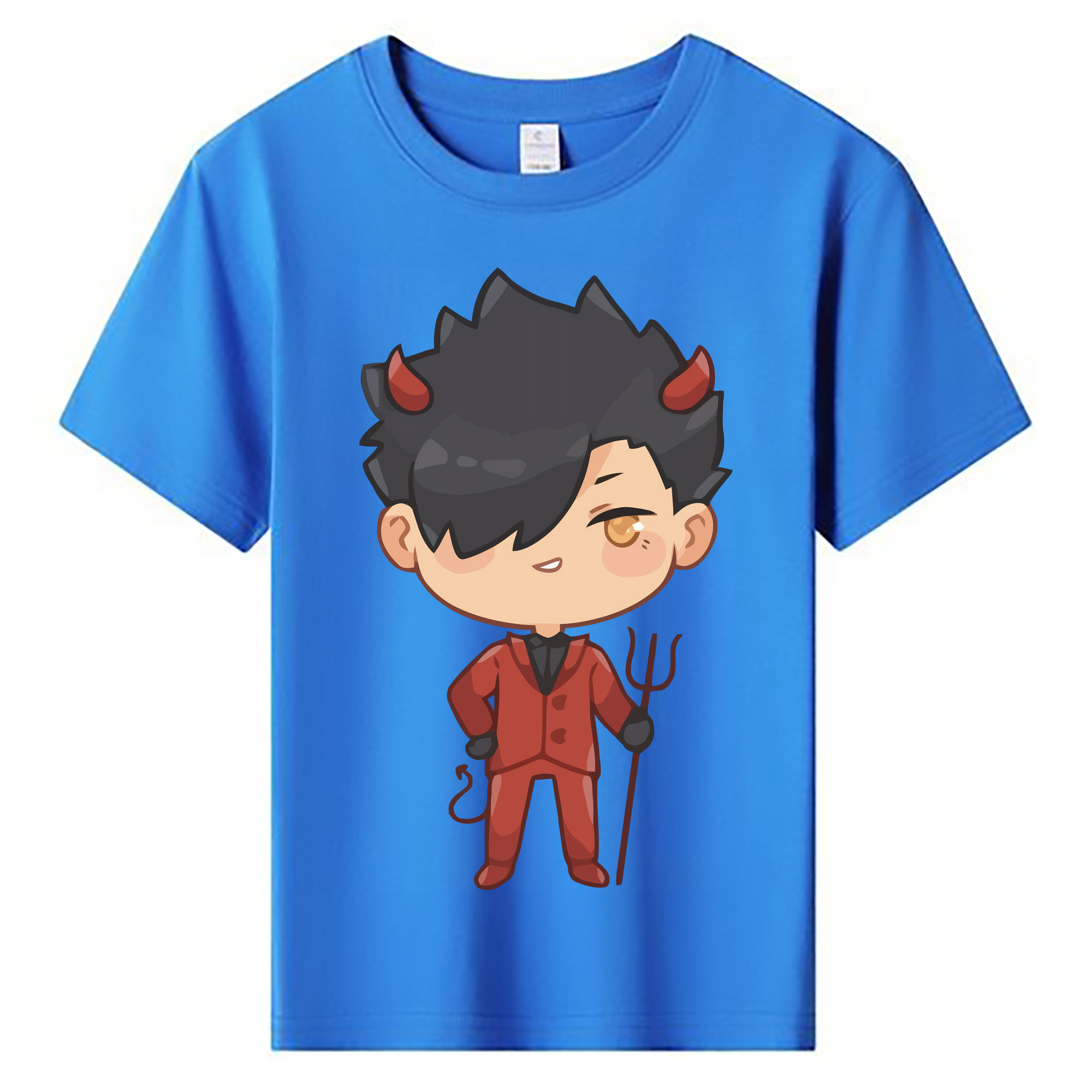 （画像用） ハイキュー!! Haikyu!! 綿100％キッズTシャツ（フロントプリント）